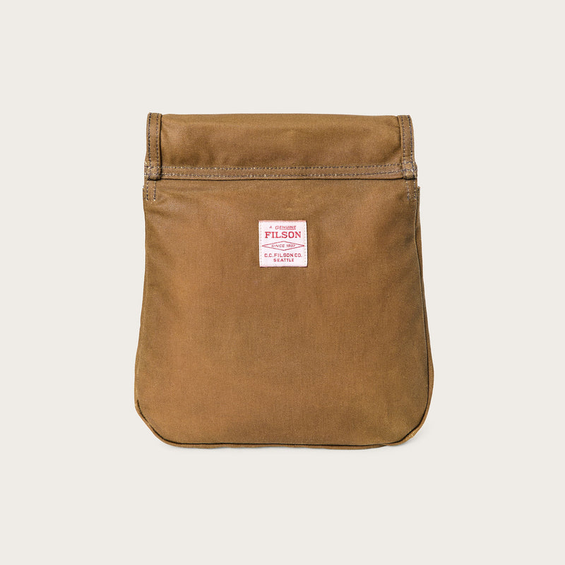Tin cloth shell pocket by Filson | Dark tan (Beige)
