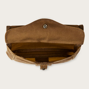 Tin cloth shell pocket by Filson | Dark tan (Beige)
