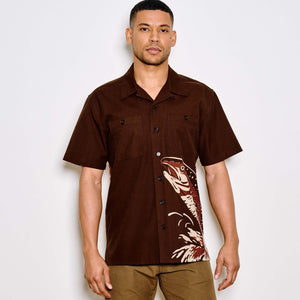 RUSTIC SHORT SLEEVE CAMP SHIRT