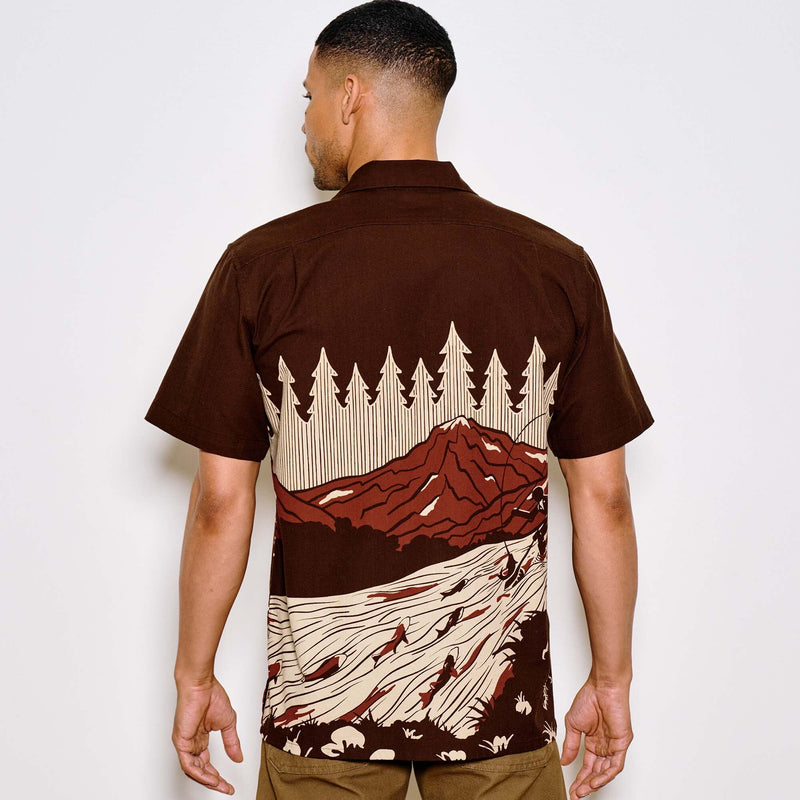 RUSTIC SHORT SLEEVE CAMP SHIRT