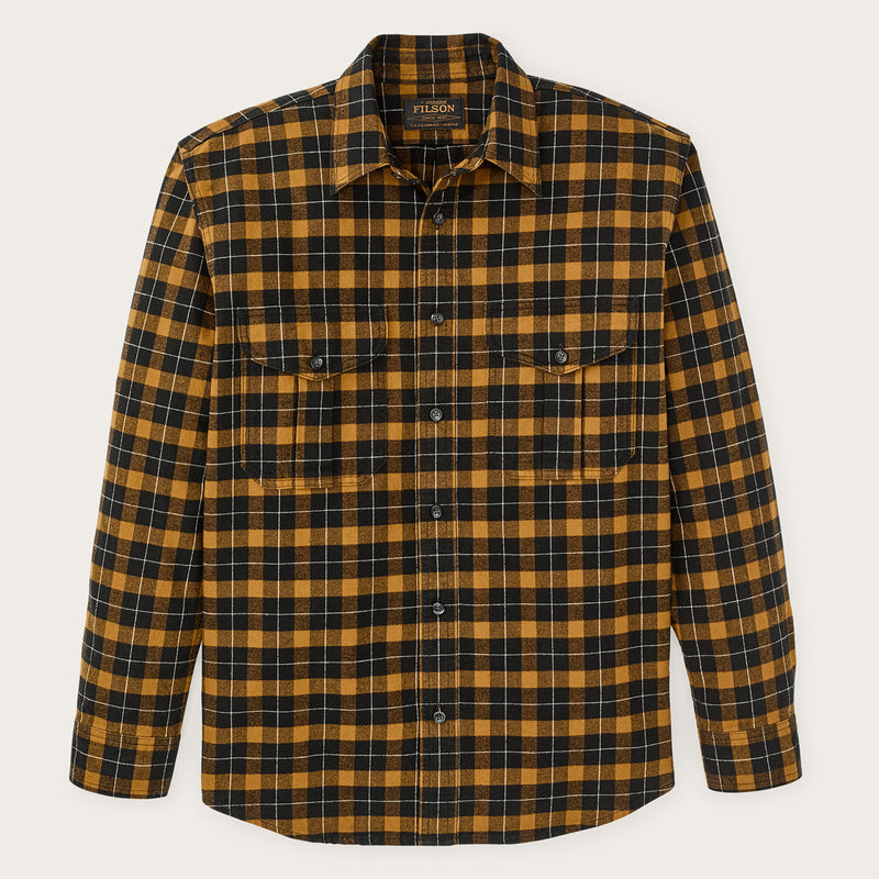 Alaskan guide shirt von Filson | Black / gold plaid (Yellow)