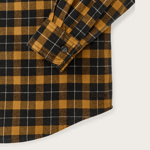 Alaskan guide shirt von Filson | Black / gold plaid (Yellow)