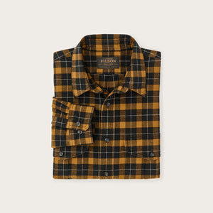 Alaskan guide shirt von Filson | Black / gold plaid (Yellow)