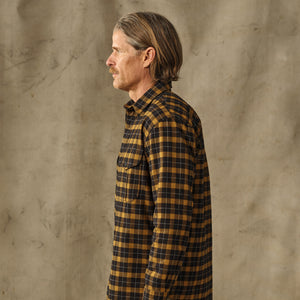 Alaskan guide shirt von Filson | Black / gold plaid (Yellow)