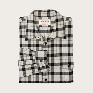 Alaskan guide shirt by Filson | Cream / peat / multi (Gray)