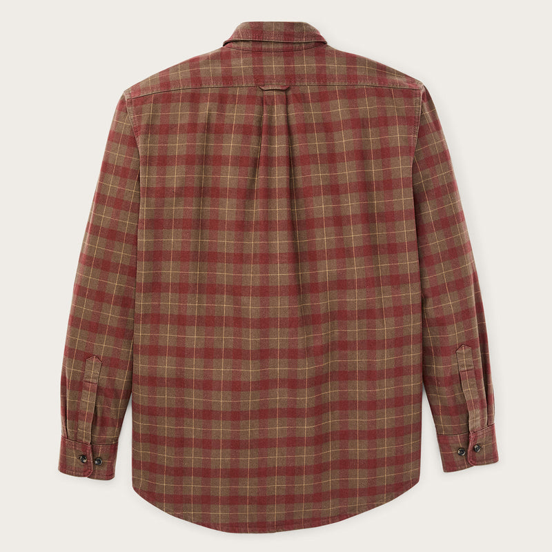 Alaskan guide shirt von Filson | Brown / mahogany plaid (Brown)