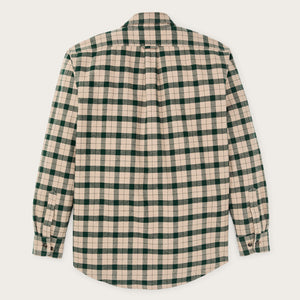 Alaskan guide shirt von Filson | Oatmeal / pine plaid (Green)