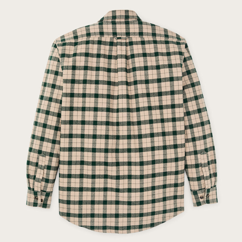 Alaskan guide shirt von Filson | Oatmeal / pine plaid (Green)