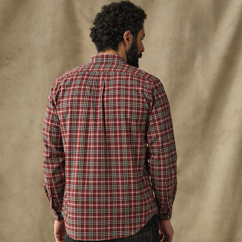 Field flannel shirt di Filson | Russet red plaid (Red)