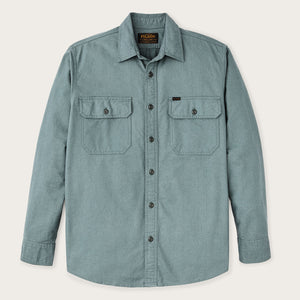 Field flannel shirt by Filson | Balsam green (Blue)