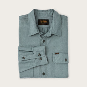 Field flannel shirt by Filson | Balsam green (Blue)