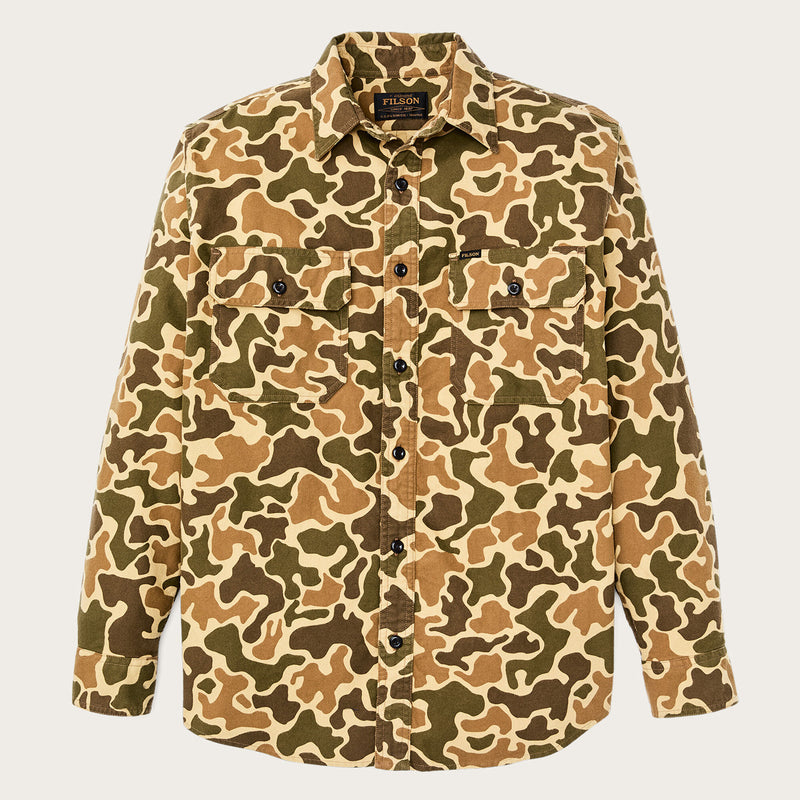Field flannel shirt di Filson | Buckskin camo (Multicolor)