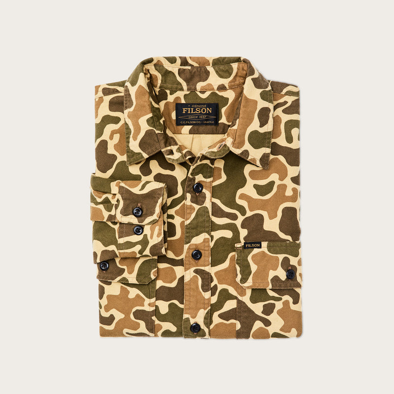 Field flannel shirt di Filson | Buckskin camo (Multicolor)