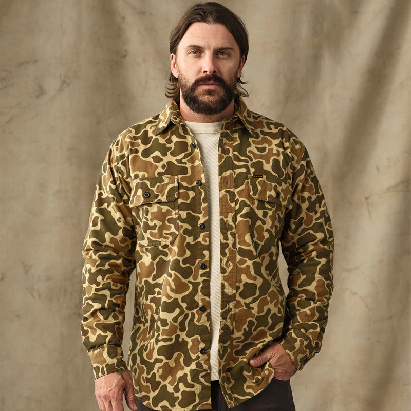 Field flannel shirt di Filson | Buckskin camo (Multicolor)