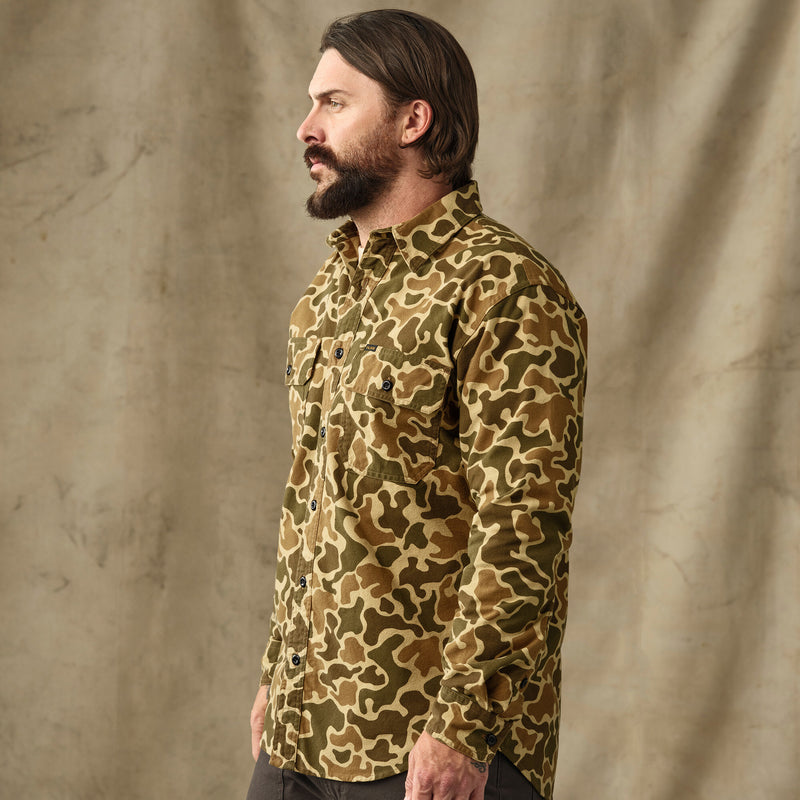 Field flannel shirt di Filson | Buckskin camo (Multicolor)