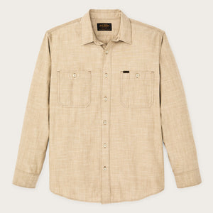 Chambray cpo shirt von Filson | Tan (Beige)