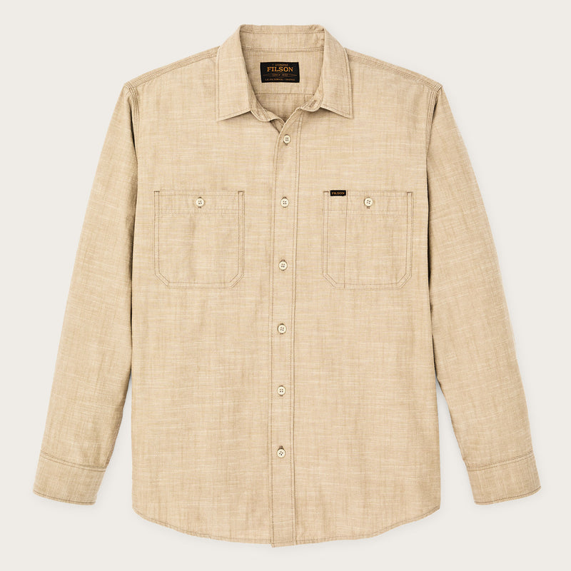 Chambray cpo shirt von Filson | Tan (Beige)