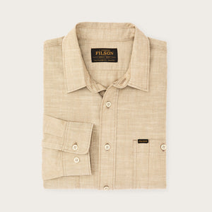 Chambray cpo shirt von Filson | Tan (Beige)