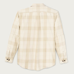 Vintage wash alaskan guide shirt by Filson | Sand / stone plaid (Beige)