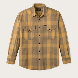 Chemise alaskan guide lavage vintage par Filson | Light brown / ochre (Brown)