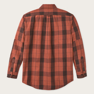 Chemise alaskan guide lavage vintage par Filson | Sequoia / dark bown (Red)