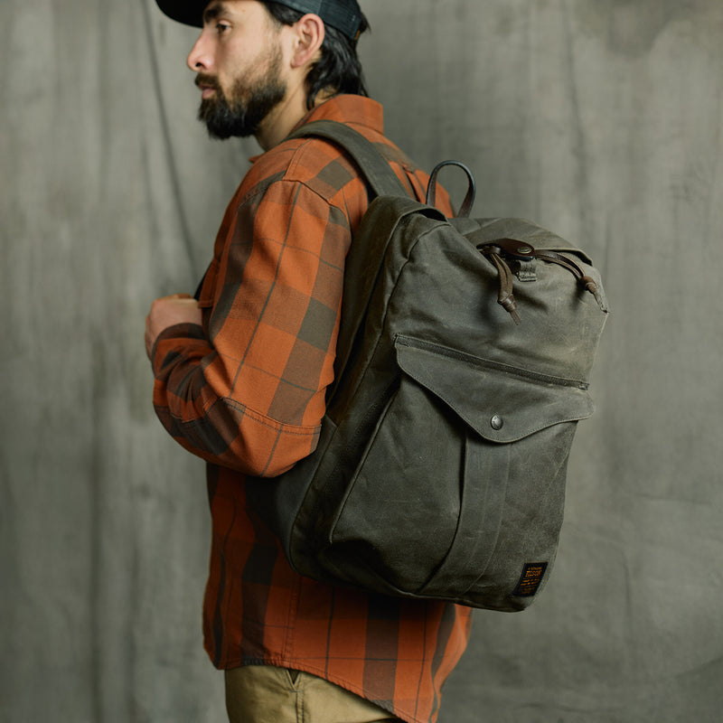 Chemise alaskan guide lavage vintage par Filson | Sequoia / dark bown (Red)