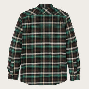Vintage flannel work shirt by Filson | Brown / cream / mult (Multicolor)