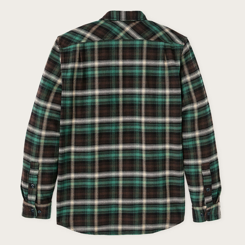 Vintage flannel work shirt by Filson | Brown / cream / mult (Multicolor)