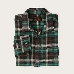 Vintage flannel work shirt by Filson | Brown / cream / mult (Multicolor)