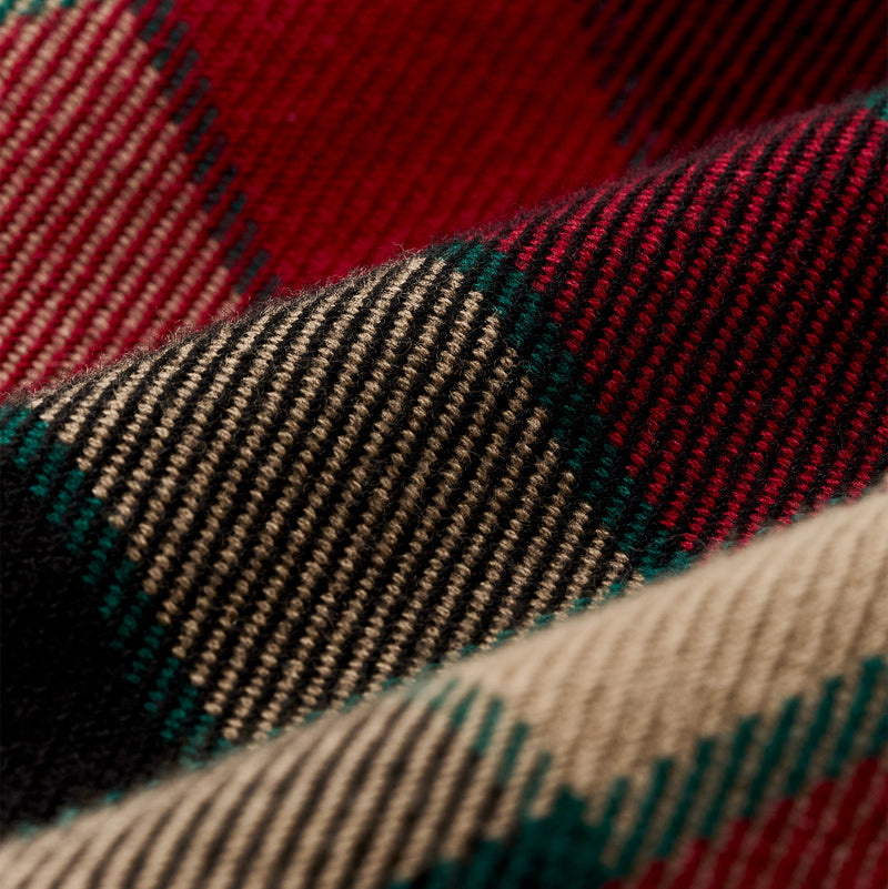 Vintage flannel work shirt di Filson | Red / cream plaid (Red)
