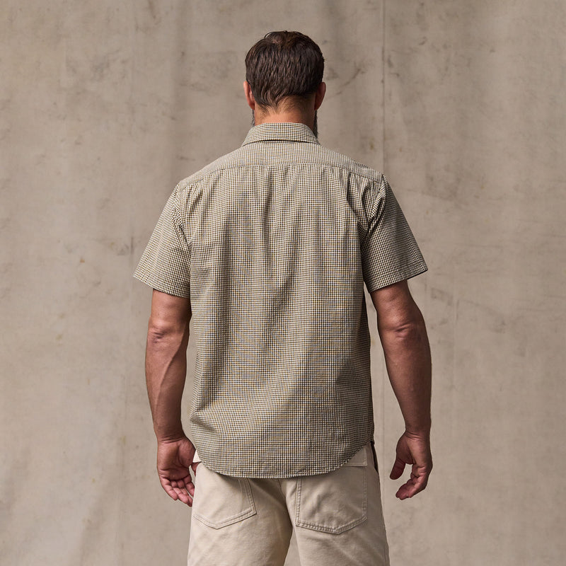 Short sleeve chambray shirt di Filson | Coffee / natural (Brown)