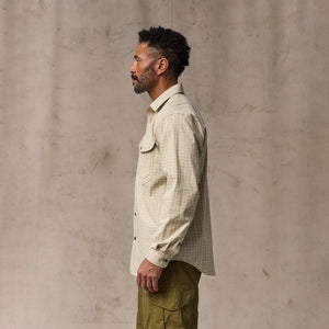 Twin lakes sport shirt by Filson | Tan / cream plaid (Beige)