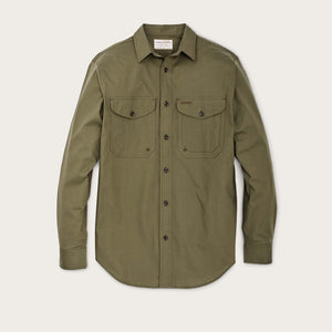 Twin lakes sport shirt par Filson | Dark olive drab (Green)