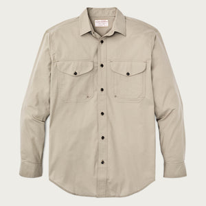 Twin lakes sport shirt von Filson | Dark clay (Beige)