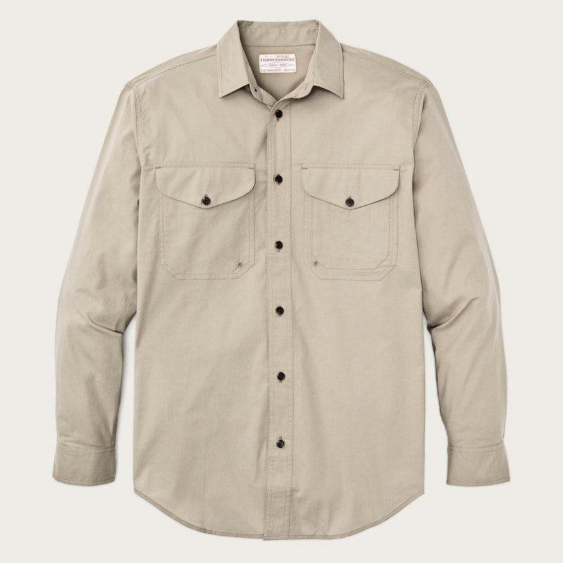 Twin lakes sport shirt von Filson | Dark clay (Beige)