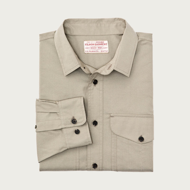 Twin lakes sport shirt von Filson | Dark clay (Beige)