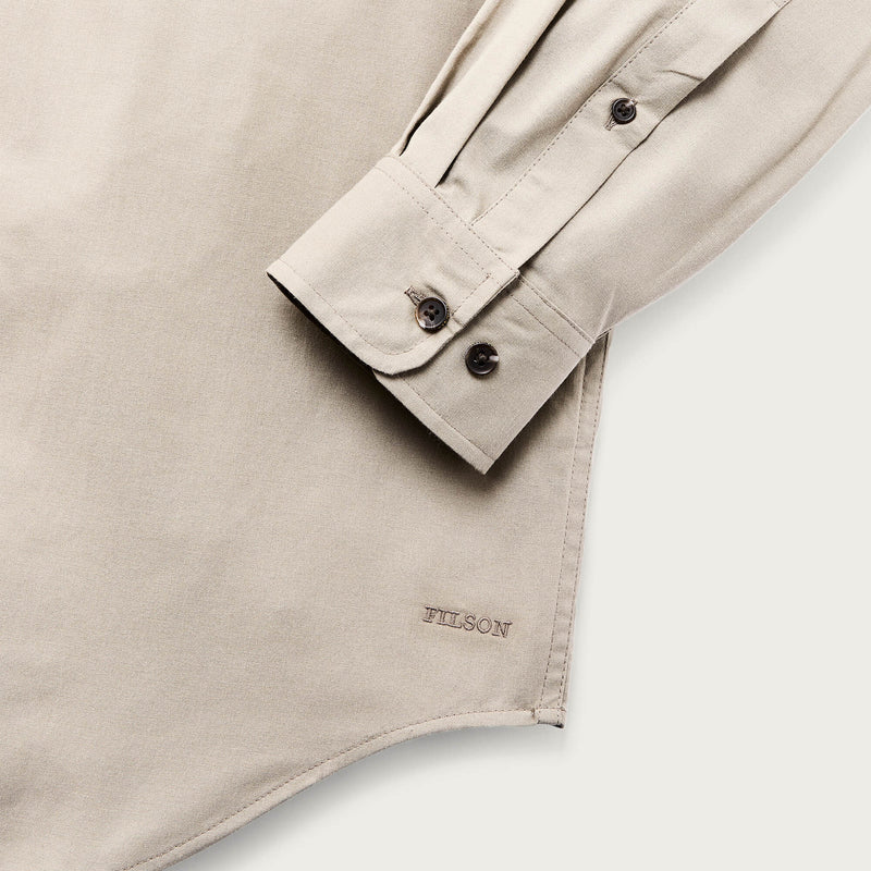 Twin lakes sport shirt von Filson | Dark clay (Beige)