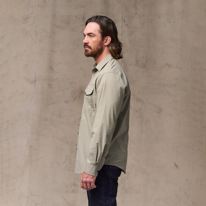 Twin lakes sport shirt von Filson | Dark clay (Beige)