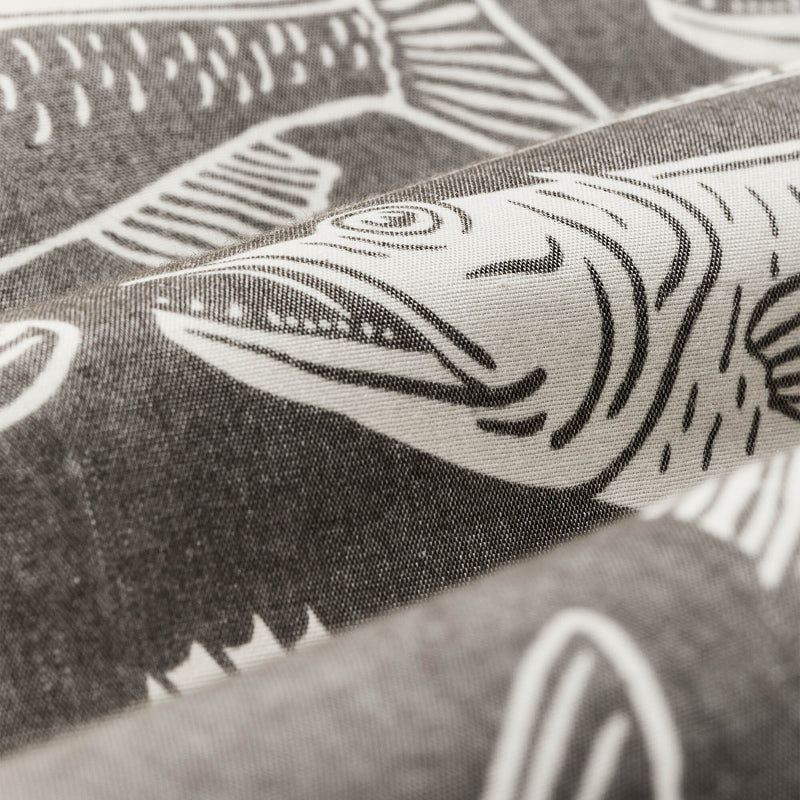 Twin lakes short sleeve sport shirt di Filson | Beluga / print (Gray)