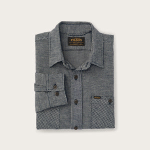 Rangeland flannel shirt di Filson | Navy / tan plaid (Gray)