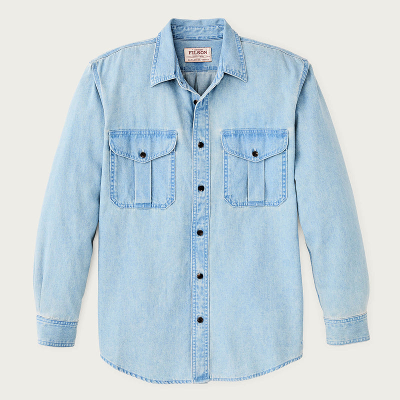 Denim guide shirt von Filson | Light indigo (Blue)