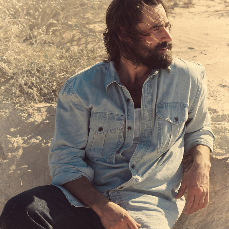 Denim guide shirt von Filson | Light indigo (Blue)