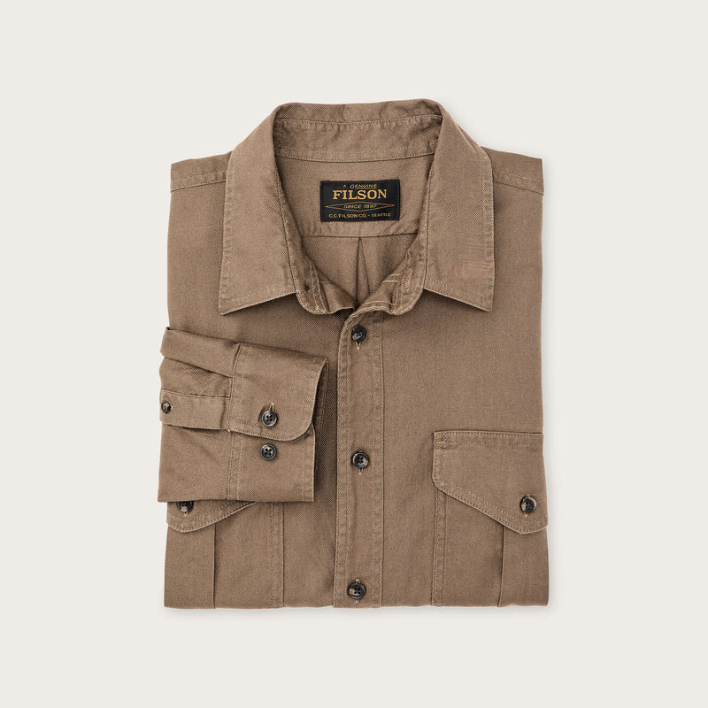Lightweight alaskan guide shirt von Filson | Teak (Beige)