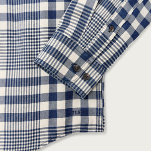 Lightweight alaskan guide shirt von Filson | Indigo multi plaid (Blue)