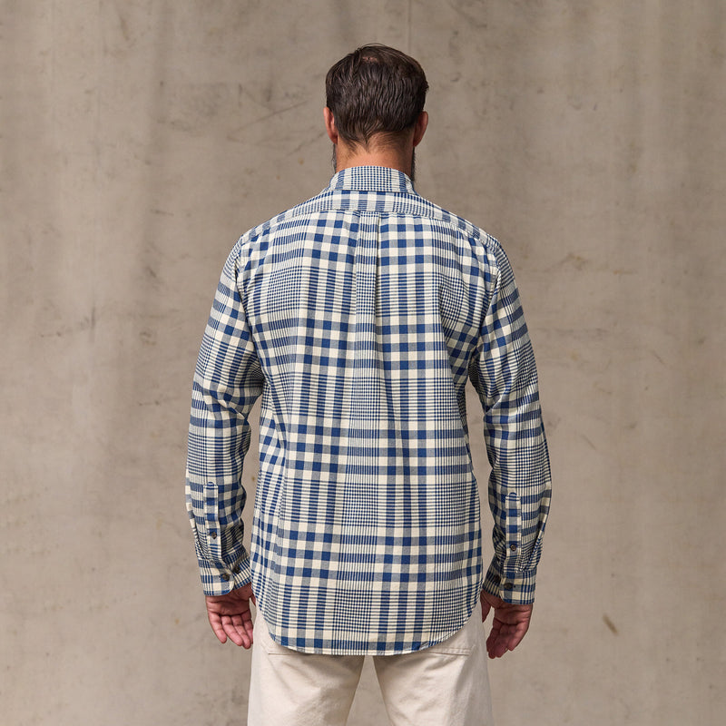 Lightweight alaskan guide shirt von Filson | Indigo multi plaid (Blue)
