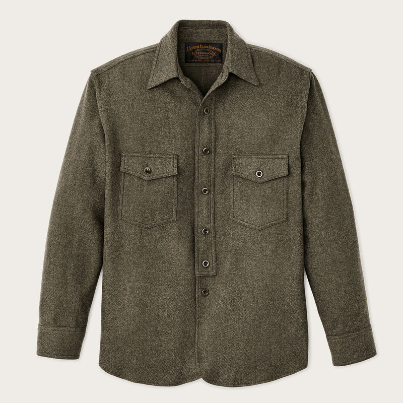 1922 archive wool shirt by Filson | Dark olive (Green)