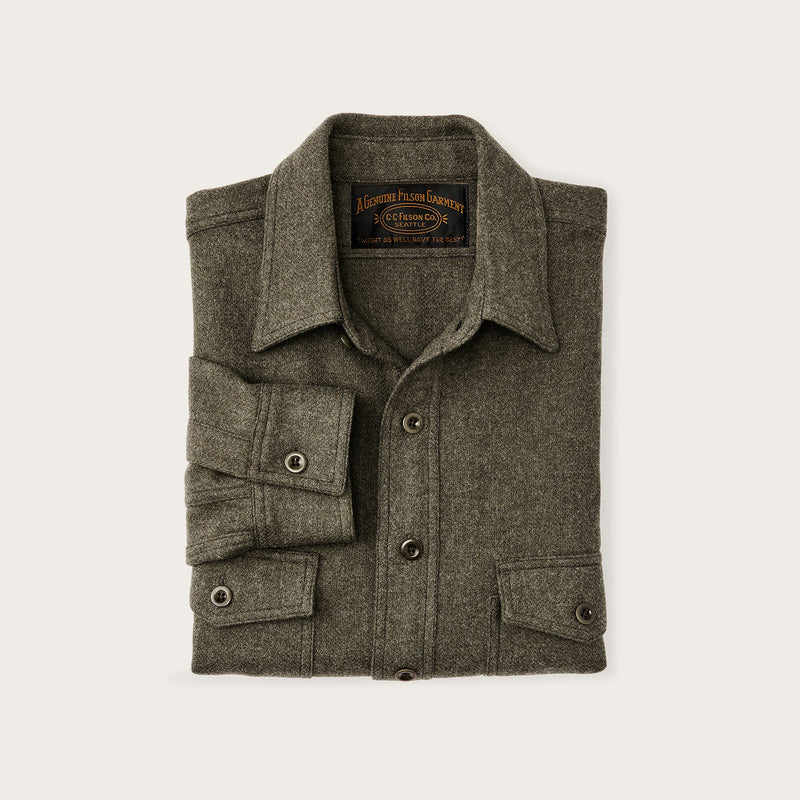 1922 archive wool shirt by Filson | Dark olive (Green)