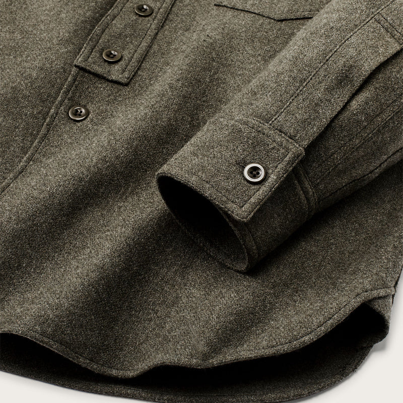 1922 archive wool shirt by Filson | Dark olive (Green)