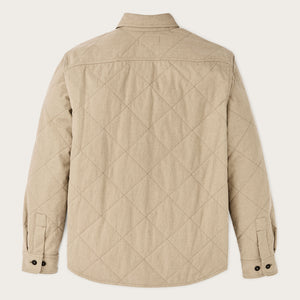 Chemise isolante en flanelle par Filson | Warm khaki (Beige)