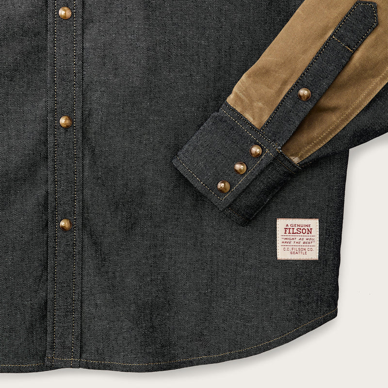 Chemise wild adventure wrangler x filson par Filson | Indigo (Blue)